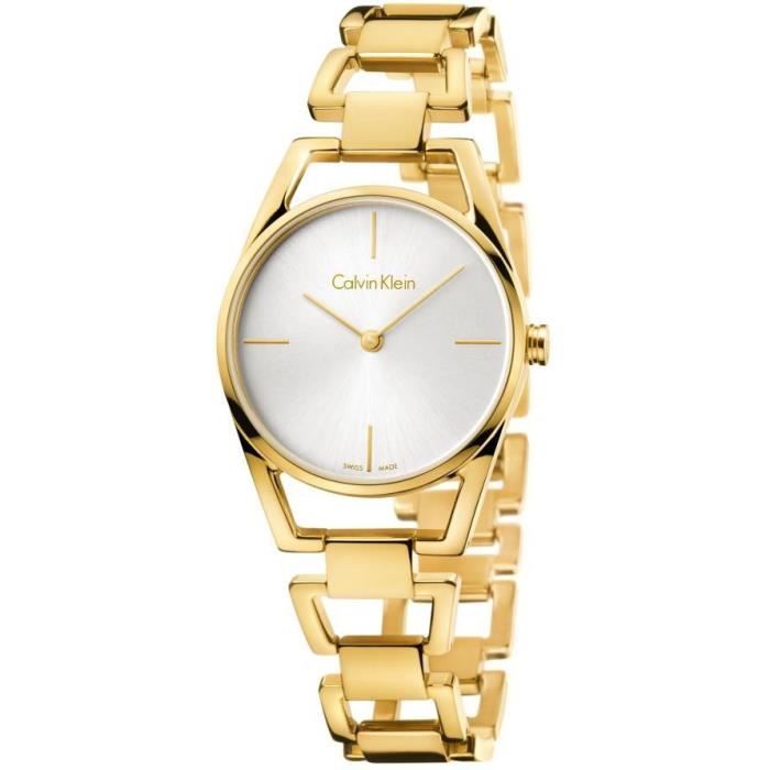 Montre - Calvin Klein - K7L23546 - Acier Inoxydable - Or - Argenté