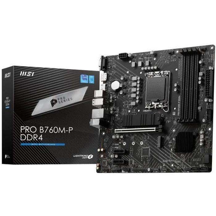 Carte mère - MSI - PRO B760M-P DDR4