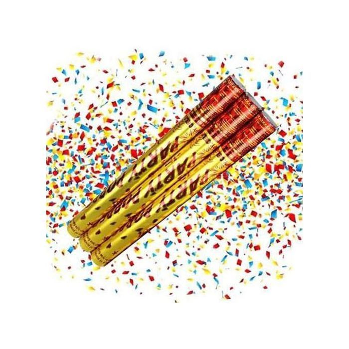 Pack de 3 Party Popper - Bombe de Table - Anniversaire