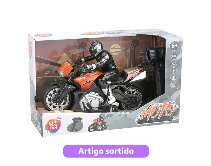 Moto télécommandée One Two Fun 2,4 g