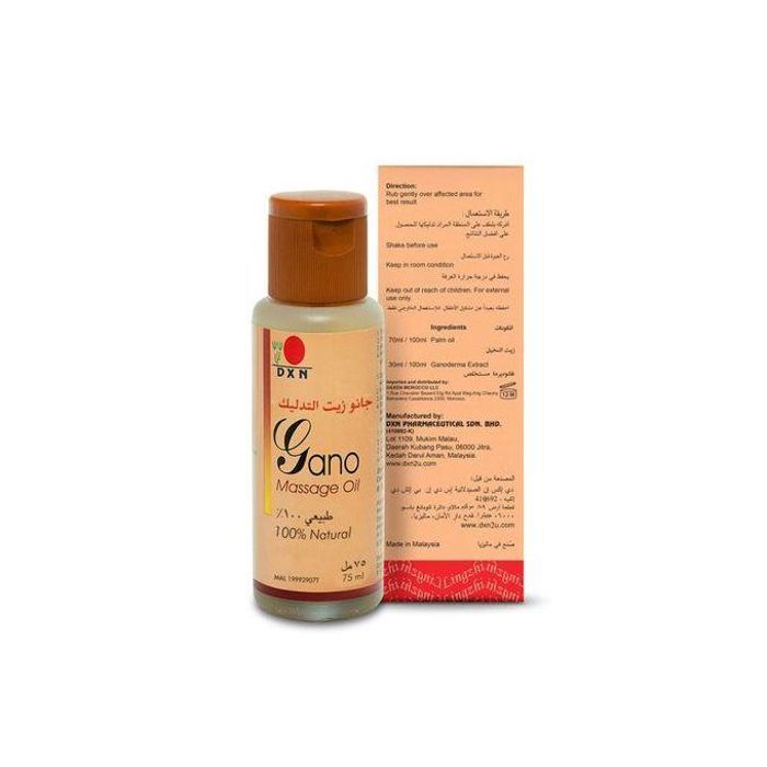 Huile - Gano - 75ml - Revitalisante - Nourrissante - Tous types de cheveux