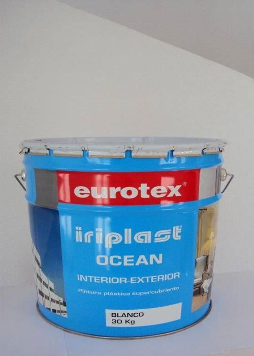 PEINTURES VINYLIQUE - EUROTEX Iriplast Inter-Exter Oceon 30KG