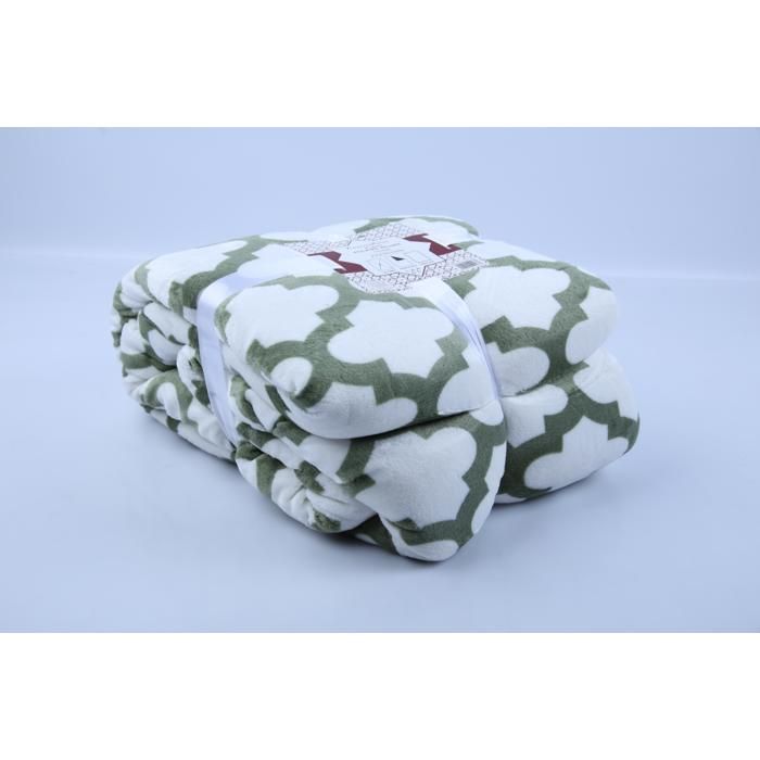 Plaid - GENERIC - TEX-A021 - 220x240 cm - 100% polyester - Doux et chaud