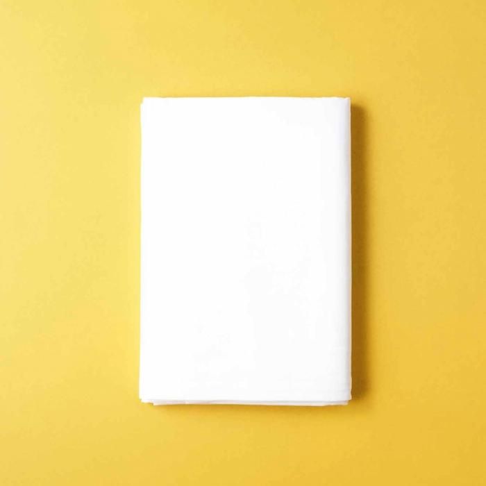 Drap Simple - BELLA MAISON - 100x200 cm - 100% Coton - Lavable à 30° - Certifié OEKO-TEX