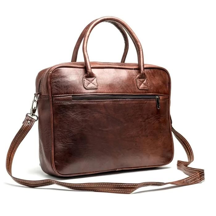 Sac ordinateur luxina– Marron Foncé