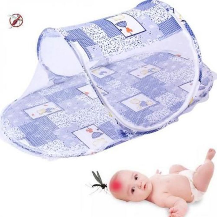 Moustiquaire Portable pour bébé anti-moustiques Berceau bébé, lit maille Pliable