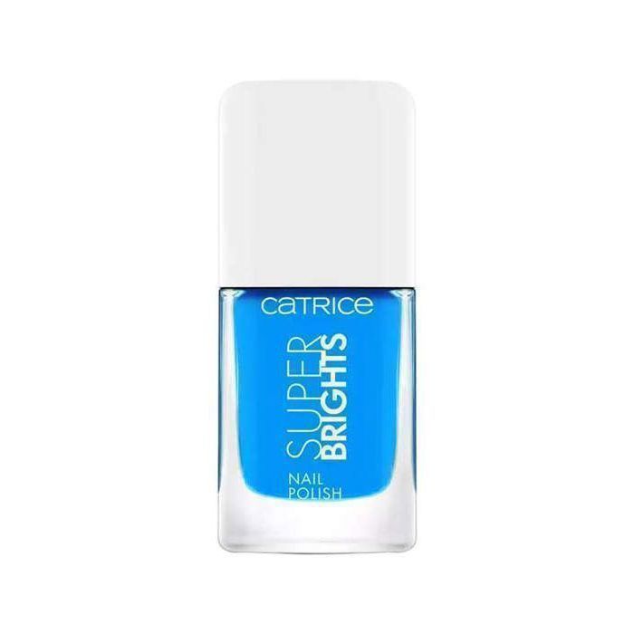 Vernis à ongle - CATRICE - Super Brights 020 - Bleu intense - Végétalien - Durable