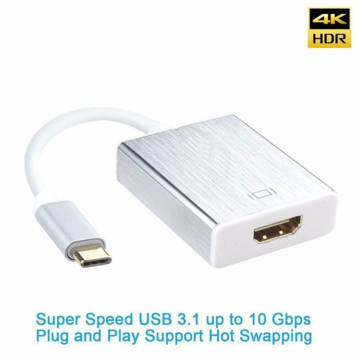 Adaptateur USB type-c vers HDMI femelle 3.1, haute vitesse, nouveau produit