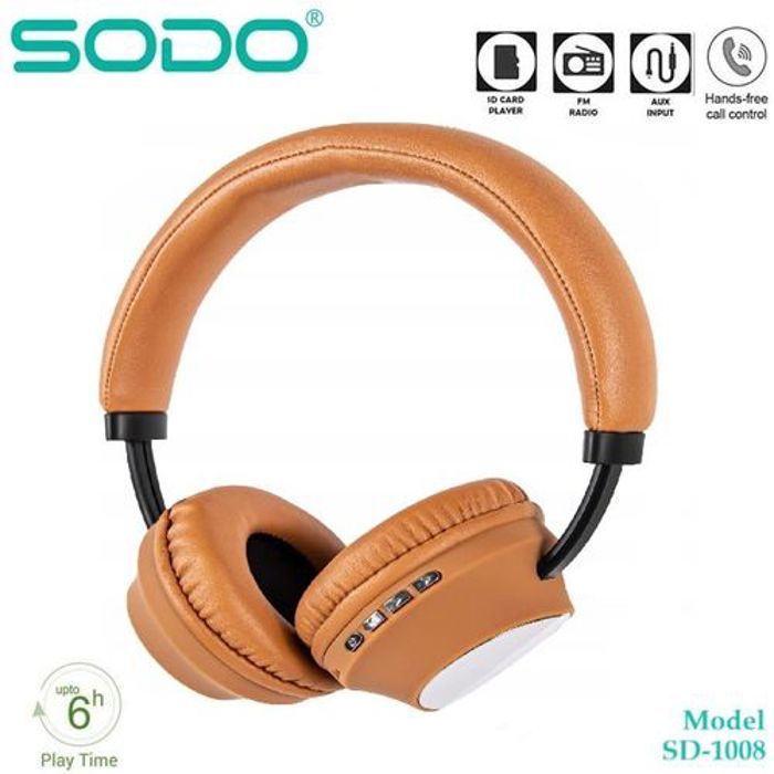 Casque Bluetooth - SODO - SD-1008 - V5.1 - 400mAh - 8 heures d'autonomie