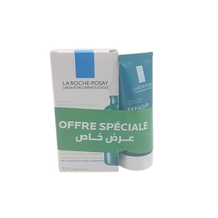 Roche Posay Effaclar Sérum Ultra Concentre 30ml + Effaclar Gel Micro Echantillon Pack
