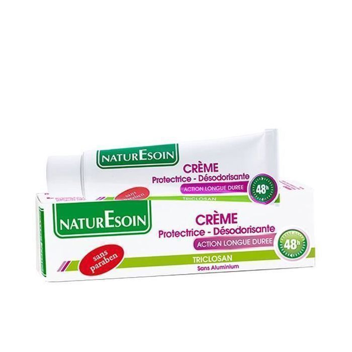 Crème Protectrice - NaturEsoin - 30 ml - Désodorisante - Sans alcool - Menthe poivrée