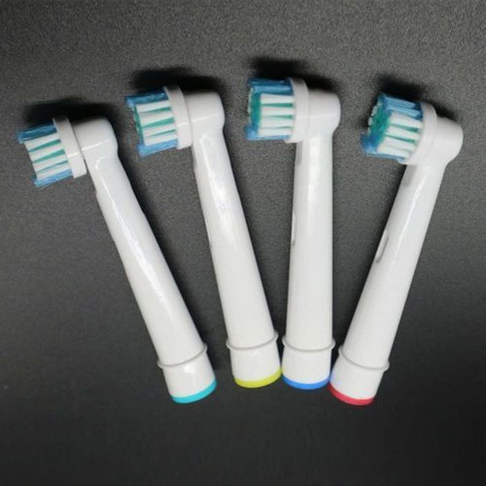 Têtes de brosse à dents - GENERIC - 4 pièces - Compatible Oral B - Nettoyage de précision - Neuf