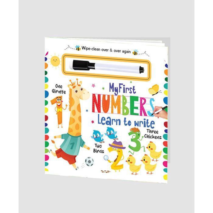 Livre interactif - GENERIC - My First Number - Apprendre à écrire - Pages effaçables - Pour enfants
