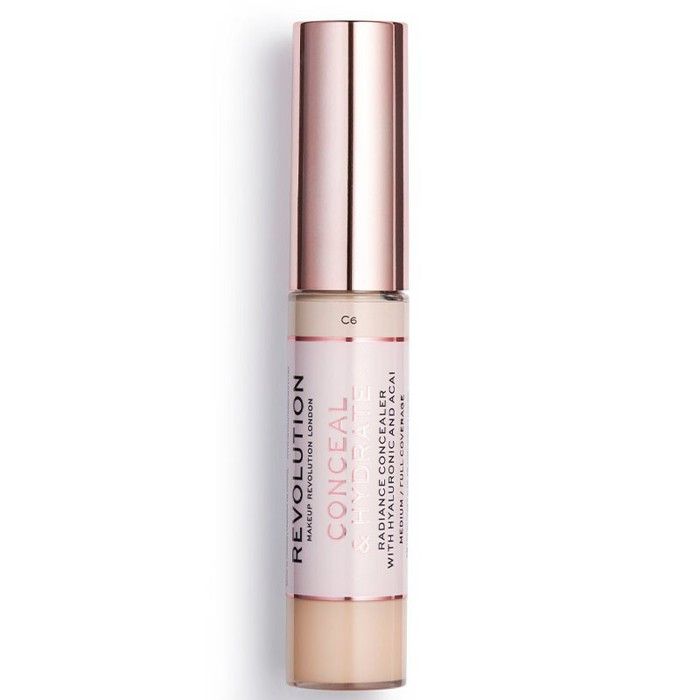 Anticernes - Makeup Revolution - Conceal & Define - C6 - Beige - Texture légère
