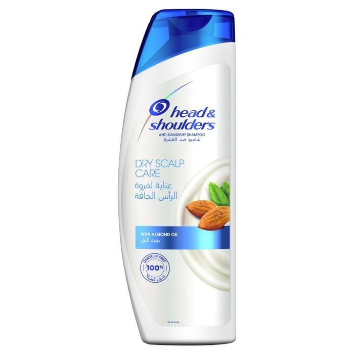 Head & Shoulders Shampoing Antipelliculaire Soin Hydratant à l'Huile d'Amande - 600ml