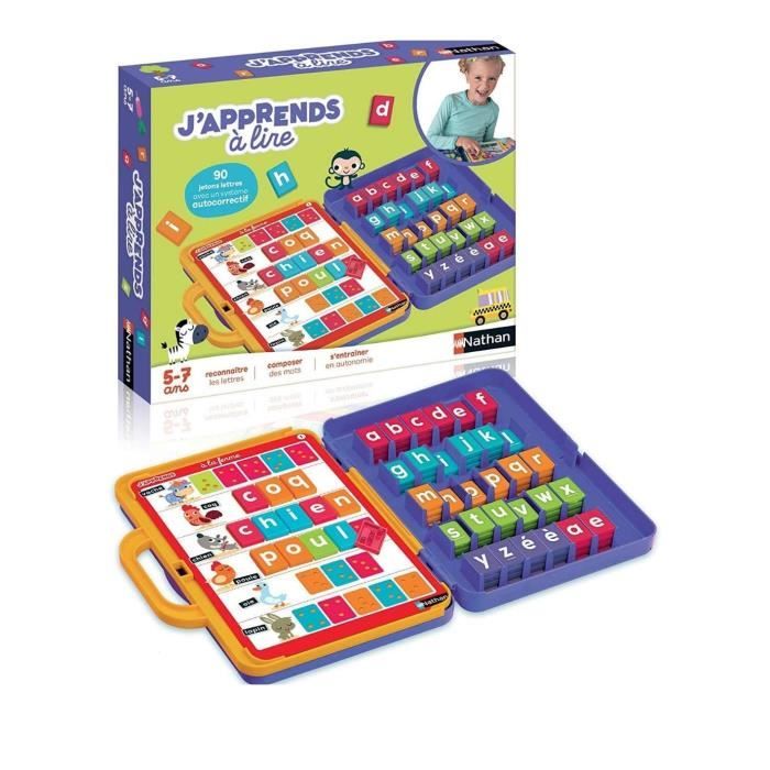 Nathan - J’apprends à lire - Jeux Educatifs - Dès 3 ans
