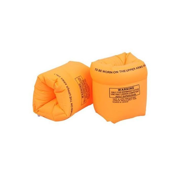 Aide à la Natation : 2 Bouées Gonflables, Orange