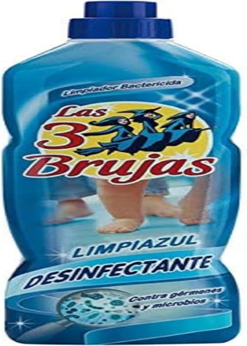 Las 3 Brujas- Nettoyant bactéricide désinfectant - Contre les germes et microbes - 1 l