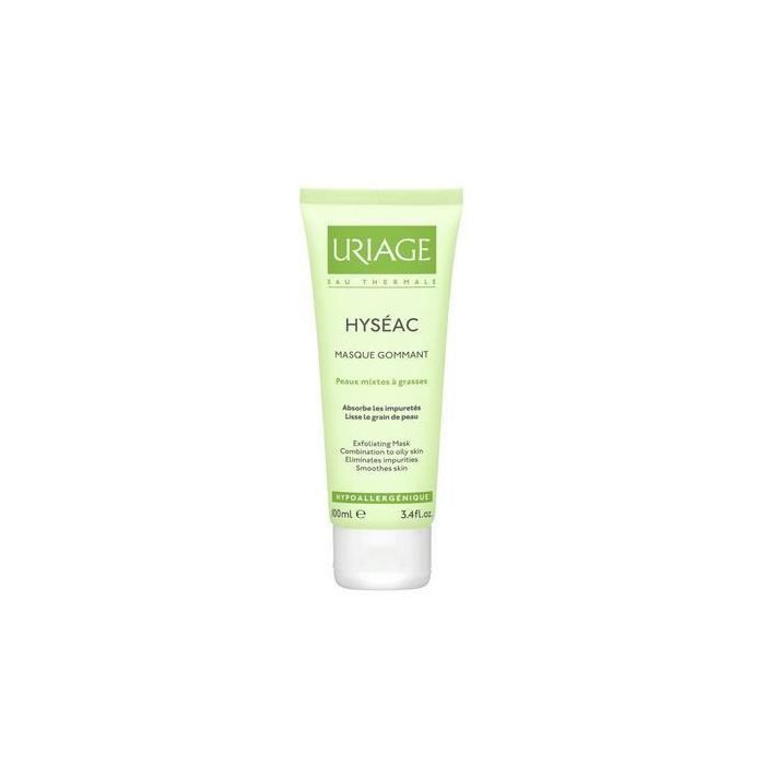 Masque Gommant - Uriage - Hyséac - Exfolie - Absorbe les Impuretés - Peaux Mixtes et Grasses