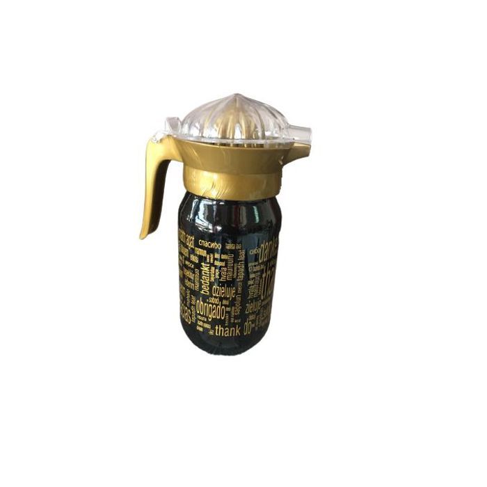 Presse-agrumes - Orange - 1 L - Noir - 1 pièce