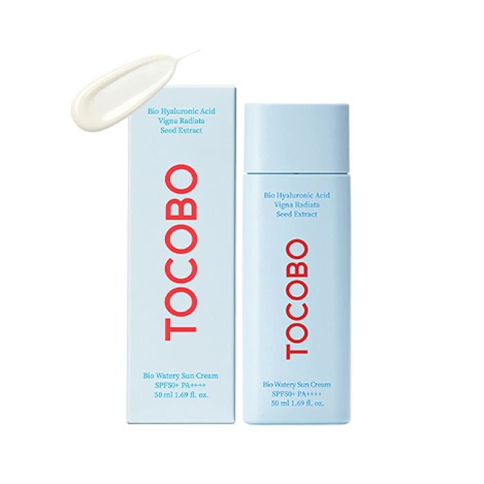 Crème solaire - TOCOBO - BIO WATERY SUN CREAM - SPF50+ - PA++++ - Vegan - Hydratante