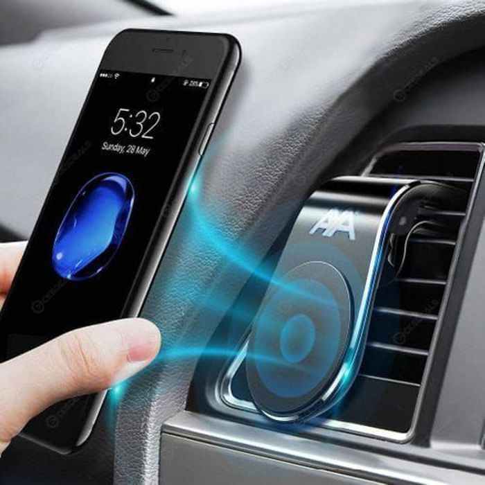 Support de téléphone - Aya - AY-016 - Rotation 360° - Compatible tous smartphones - Noir