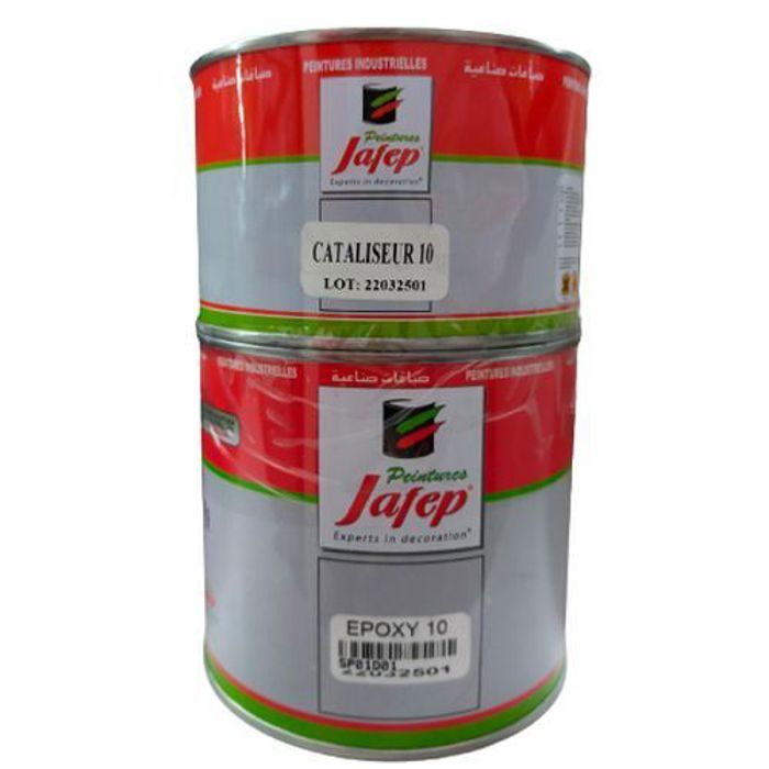 Jafep Résine époxy transparent époxy10 3D Solvant Bi-composant (Kit) 1kg