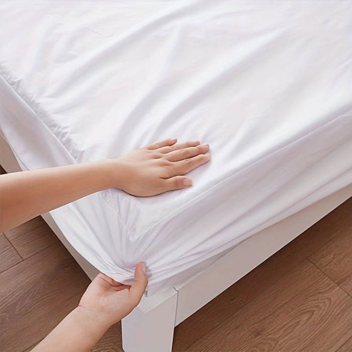 Protège-matelas - MAISON GOOD AND WELL - 90x190 cm - Imperméable - Anti-acariens - Tissu Oeko-Tex
