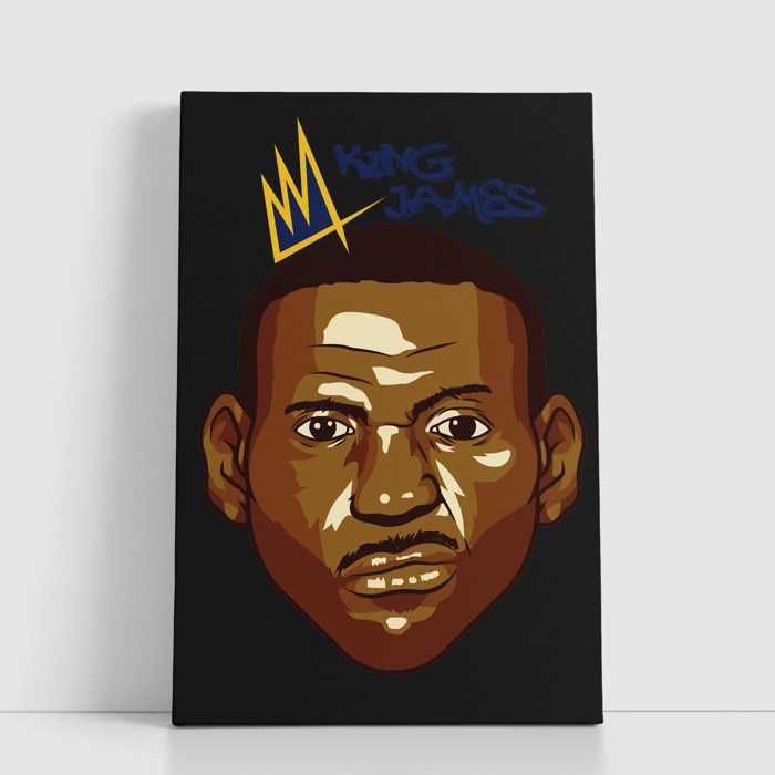 Tableau NBA sur Toile – Affiche Murale 25x40 cm avec Équipes et Joueurs Légendaires du Basket 298