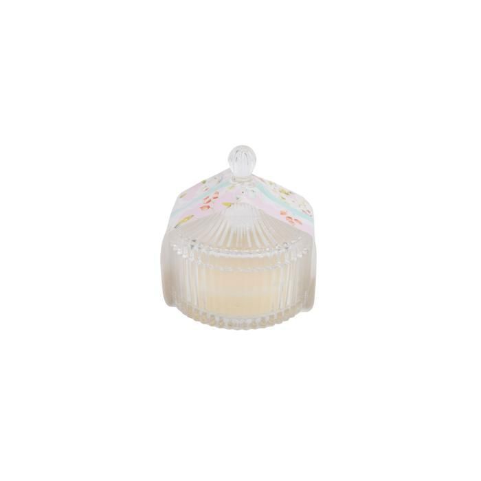 Bougie - YATOUT HOME - Danish Drageoir - Verre - 8x6 cm - Élégante et raffinée