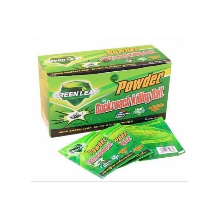 Poudre appât anti cafard Pack 50 Sachets piege anti-cafards Bon Qualité