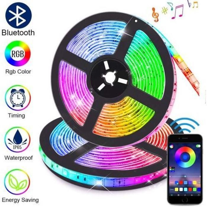 Bande lumineuse LED USB Bluetooth RGB 5V 5M