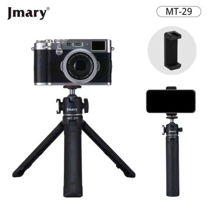 Jmary Mini Tripied MT-29 Avec Support Pour téléphone et Caméra DSLR, Solide de haute qualité