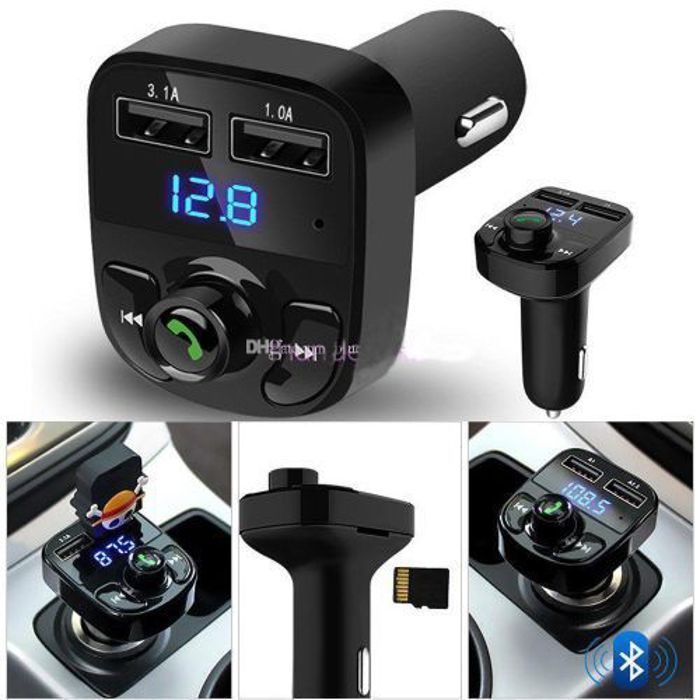 Adaptateur Bluetooth - Non spécifié - HY82 - 2 USB - Micro SD - Radio FM
