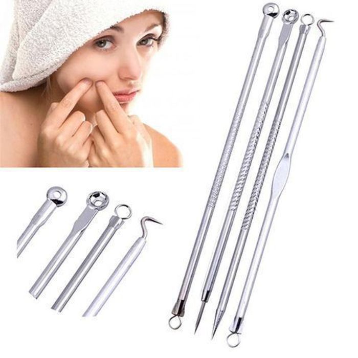 4 Pieces ensemble d'outils de suppression des imperfections acne point noir
