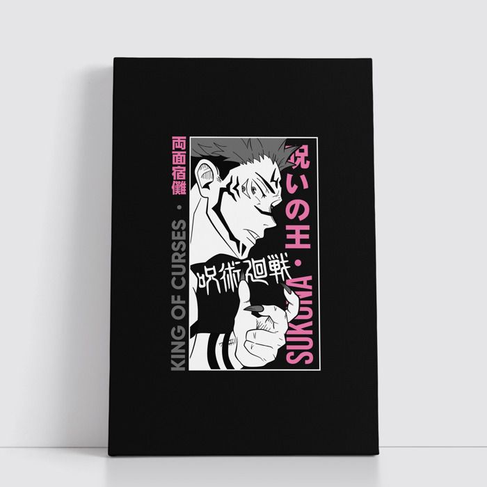 Tableau Manga Japonais sur Toile – Affiche Murale Anime 25x40 cm pour Déco Otaku 166