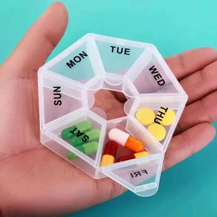 Boite à médicaments Semainier Pilulier quotidien