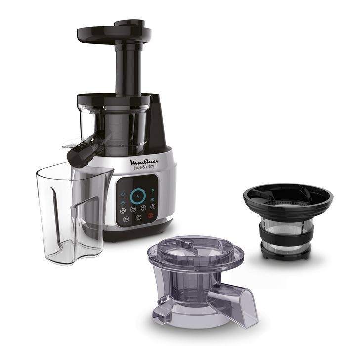 MOULINEX ZU420E10 EXTRACTEUR DE JUS JUICE & CLEAN ALU -TECHNOLOGIE EASY CLEAN - ECRAN TACTILE INTUITIF