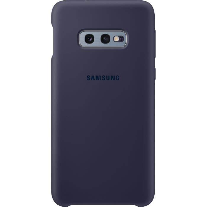 Samsung Coque Silicone S10e ultra fine - Bleu marine
