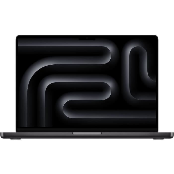 Apple - 14" - MacBook Pro M3 Pro (2023) - RAM 18Go - Stockage 1To - Noir sidéral - Azerty