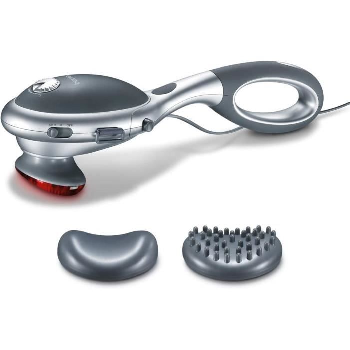 Appareil de massage infrarouge BEURER MG 70 - Intensité réglable - 2 accessoires de massage