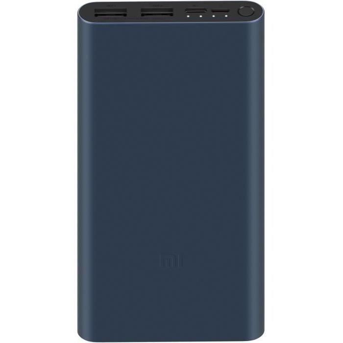 XIAOMI Powerbank 3 - 10000mAh Fast Charge Noir