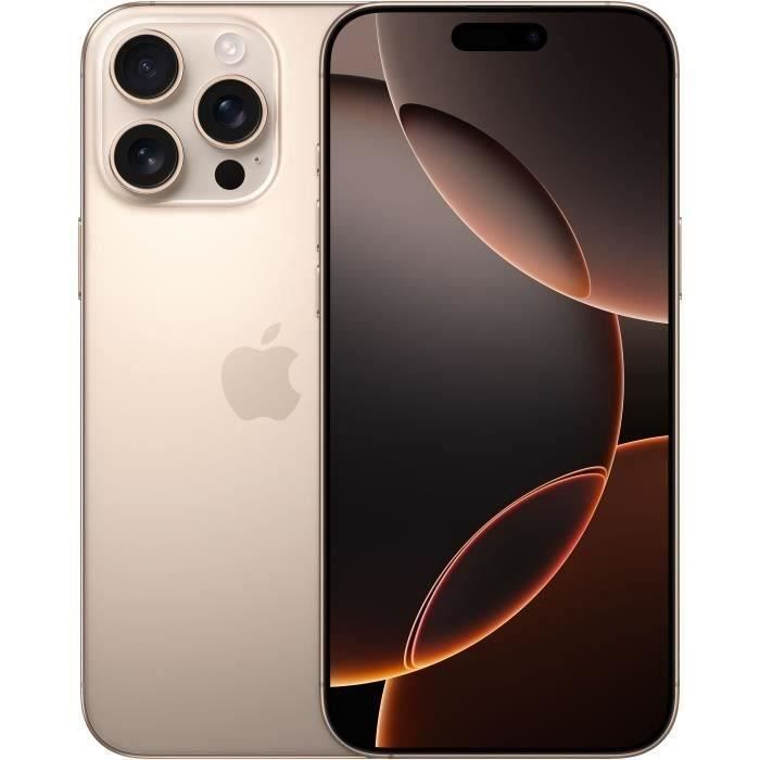 APPLE iPhone 16 Pro Max 256GB Öken Titan (2024) - Renoverad - Skick: Acceptabel- REFURBISHED