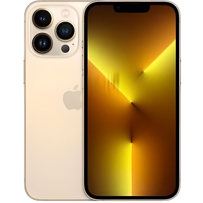 APPLE iPhone 13 Pro 128 GB guld (2021) - Begagnad - Mycket bra skick