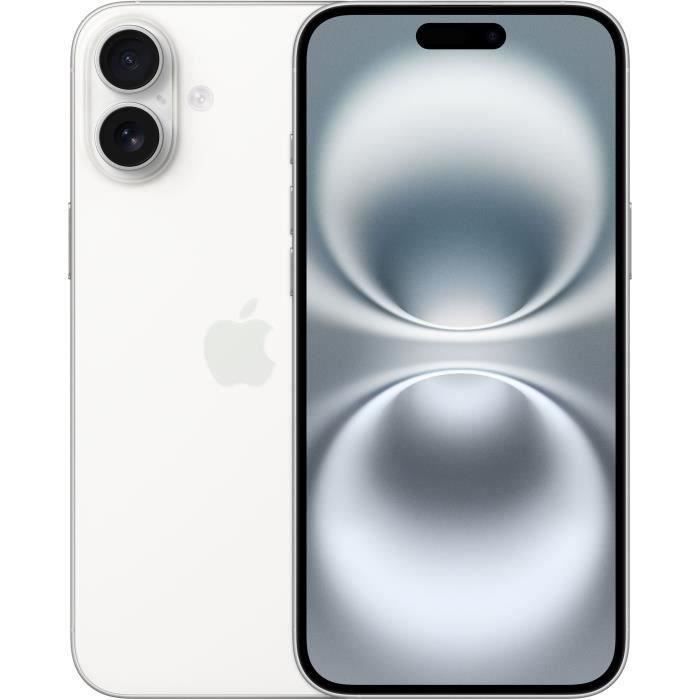 APPLE iPhone 16 128GB Vit (2024) - Renoverad - Mycket bra skick- REFURBISHED