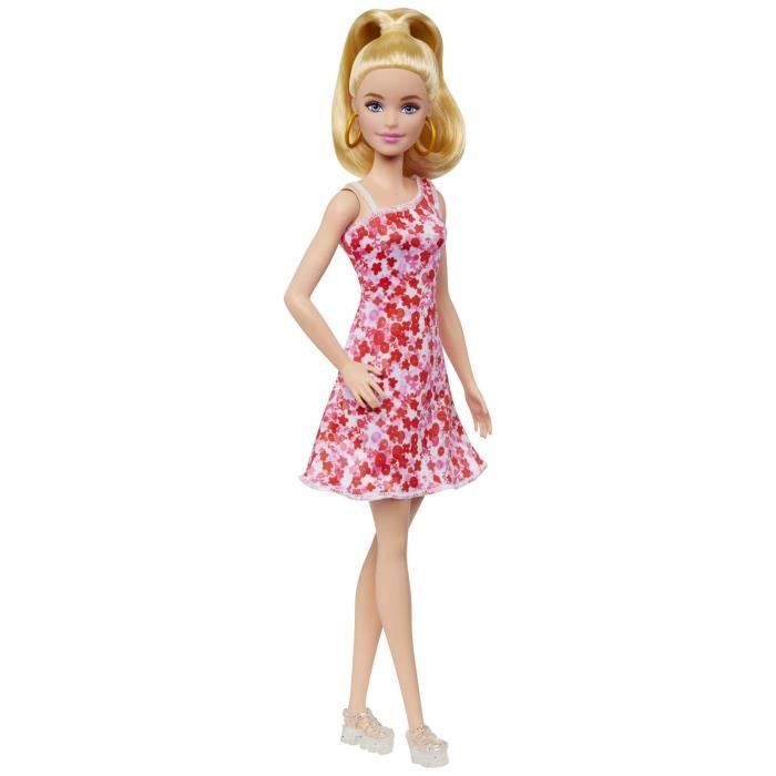 Barbie - Barbie Fashionistas 205 avec queue de cheval - Poupée Mannequin - 3 ans et + - BARBIE - HJT02 - POUPEE MANNEQUIN BARBIE